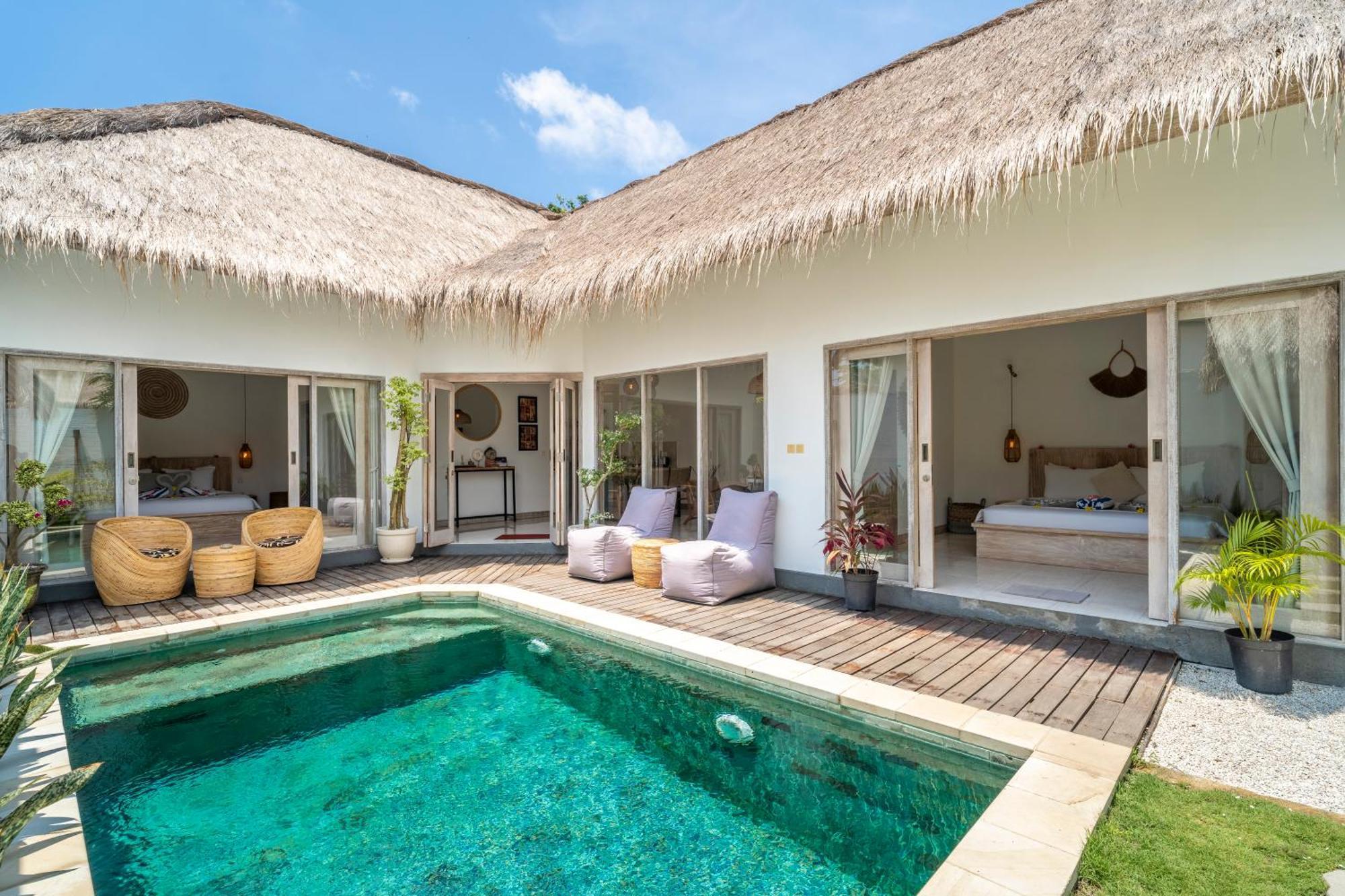 Villa Kayu Gili Air Buitenkant foto