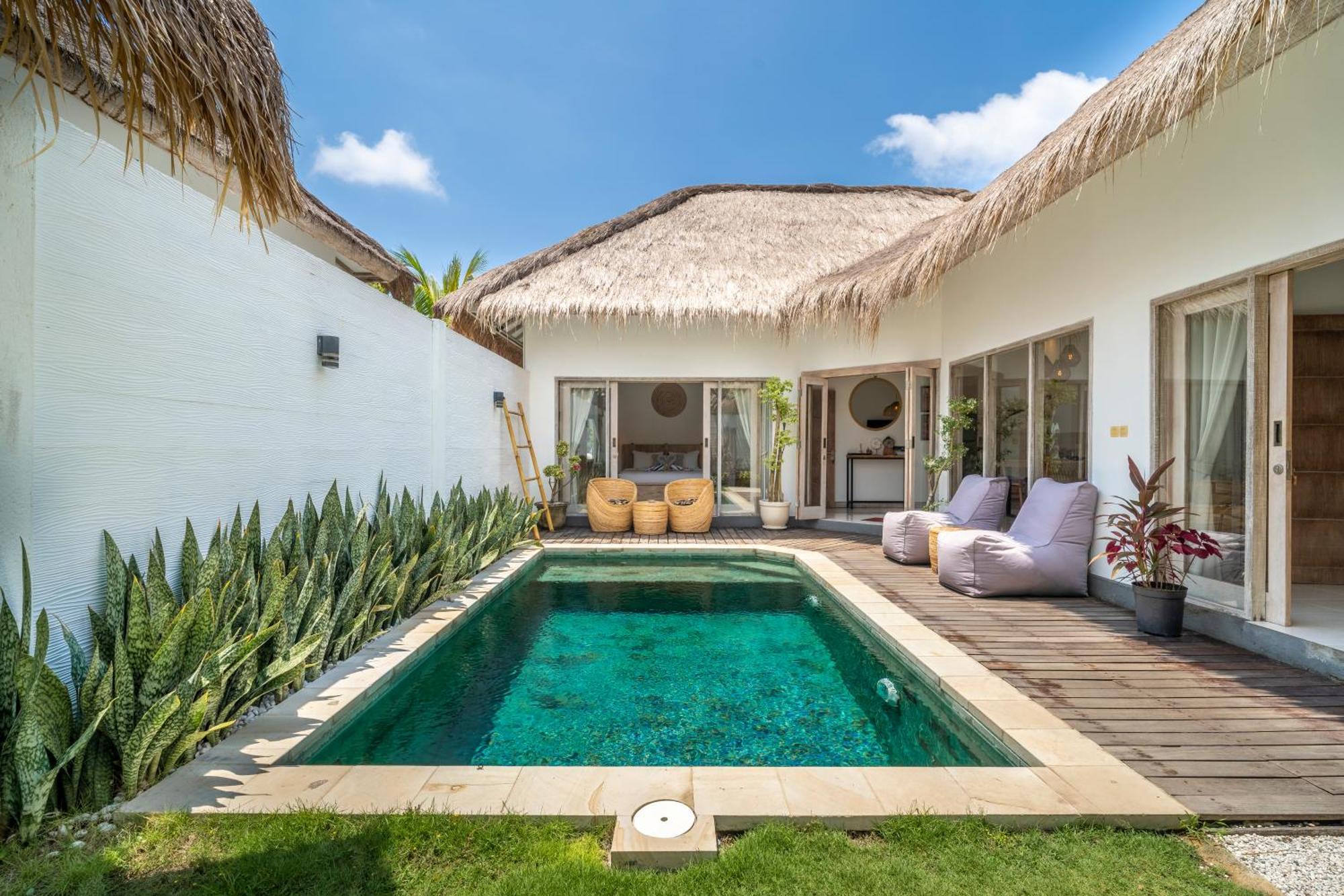 Villa Kayu Gili Air Buitenkant foto