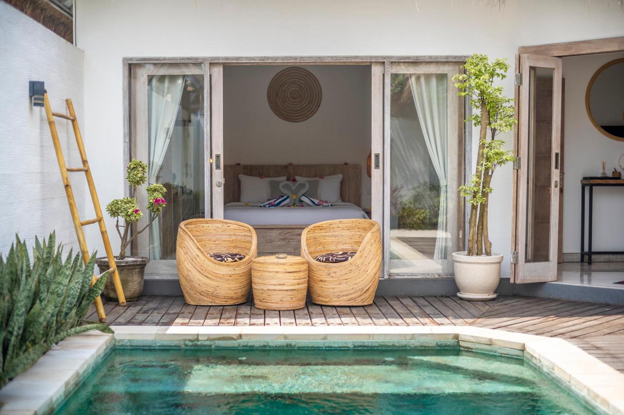 Villa Kayu Gili Air Buitenkant foto