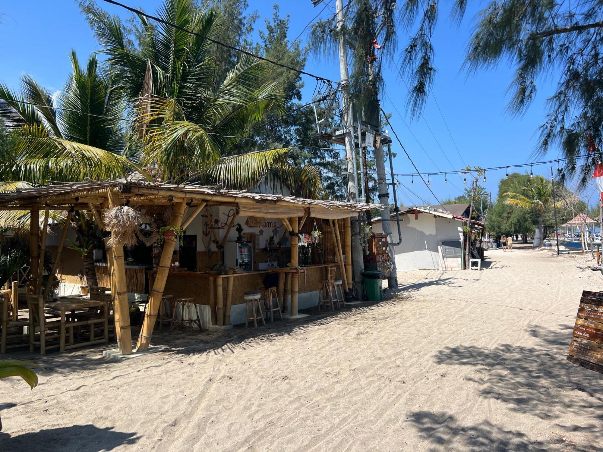 Villa Kayu Gili Air Buitenkant foto