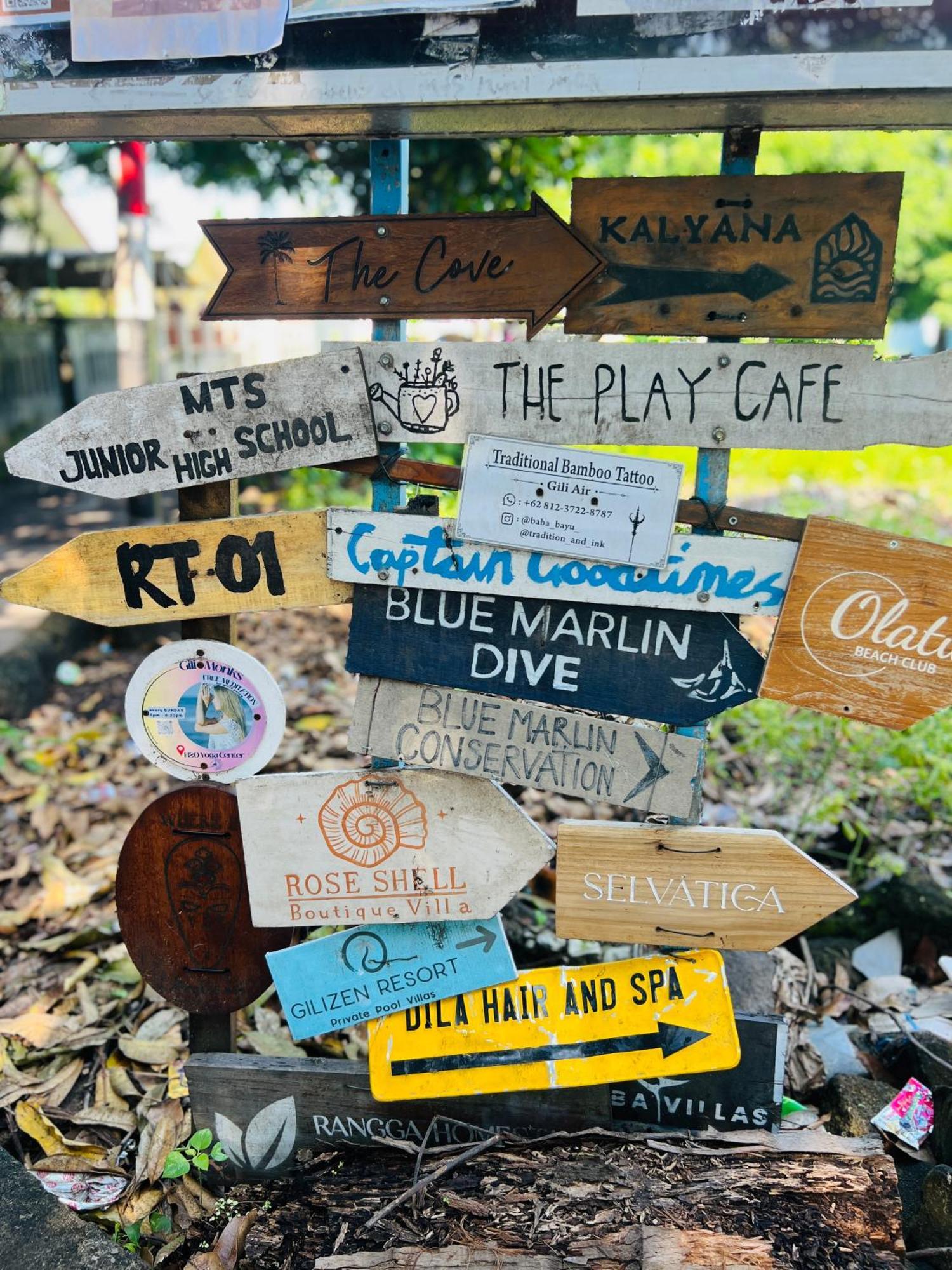 Villa Kayu Gili Air Buitenkant foto