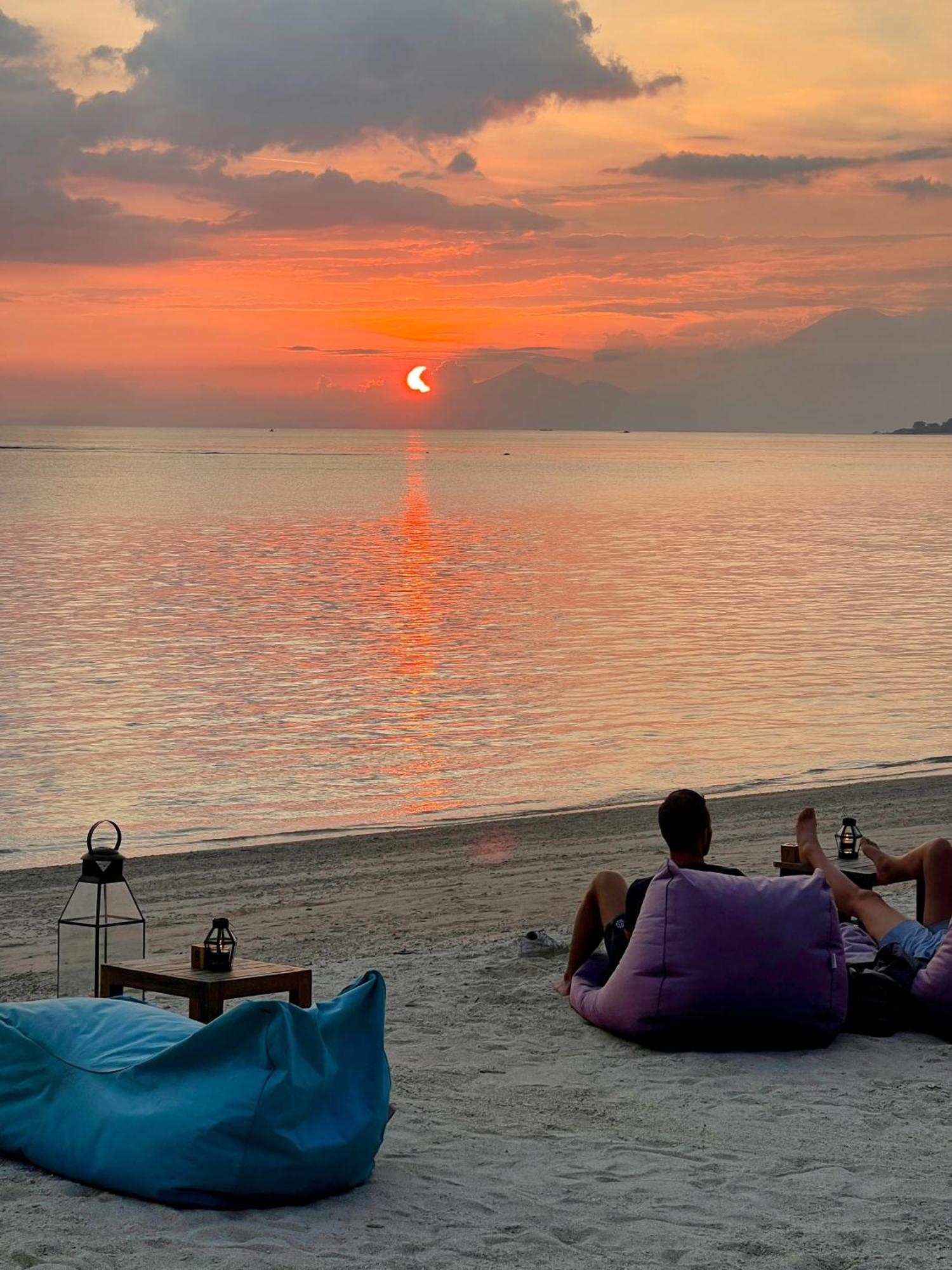 Villa Kayu Gili Air Buitenkant foto